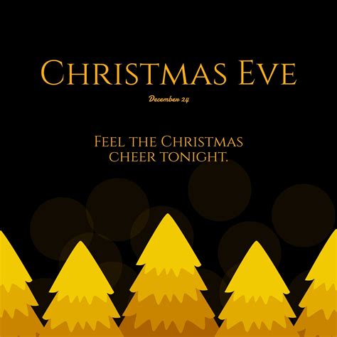 Christmas Eve Instagram Post in Illustrator, SVG, PNG, EPS, JPEG, PSD ...