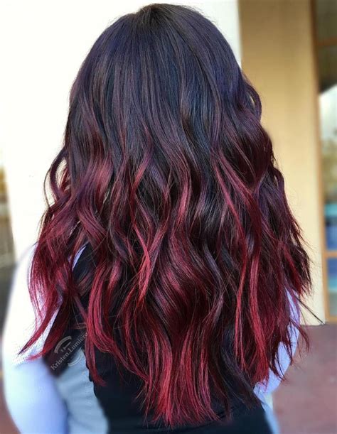 50 Shades of Burgundy Hair Color for 2024 | Бордовые цвета волос ...