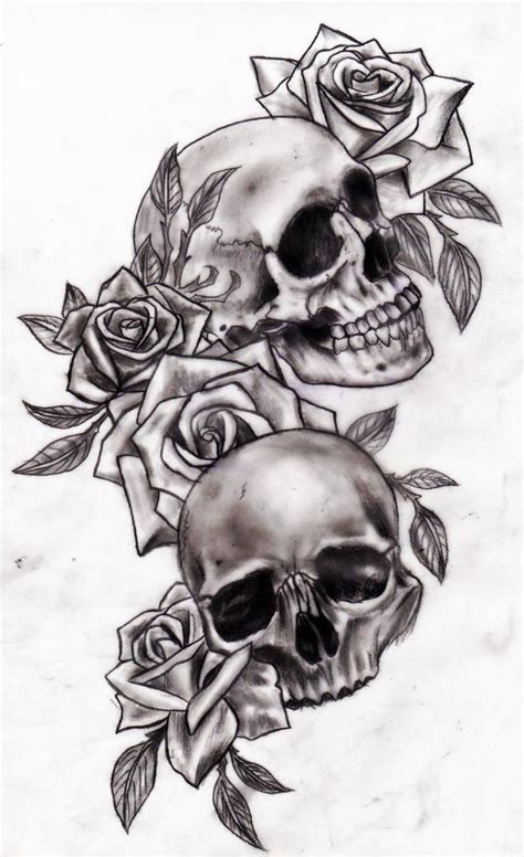 Pin by louisa lehnert on Caveiras | Skull rose tattoos, Tattoos, Skull ...