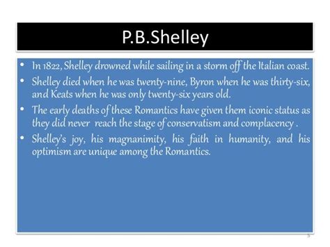 Poems of P.B.Shelley