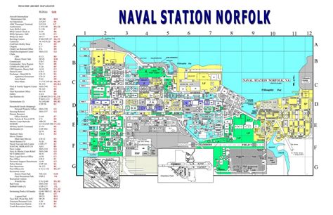 Norfolk Naval Base Map - Map Of The World