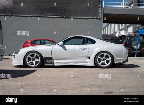 Toyota supra side view hi-res stock photography and images - Alamy