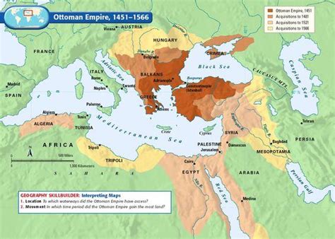 Ottoman Empire Map At Its Height, Over Time - Istanbul Clues