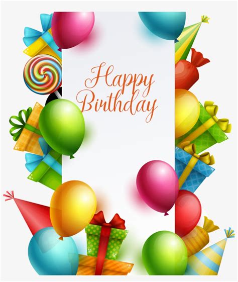 Download Happy Birthday Card - Happy Birthday Card Clipart ...