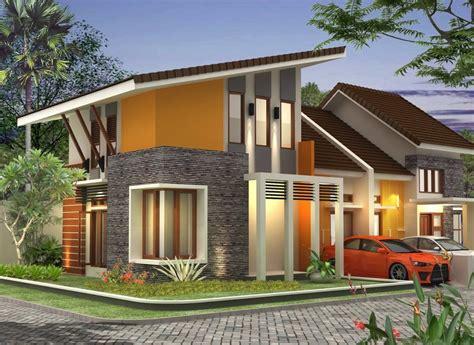 Desain Rumah Atap Miring - Homecare24