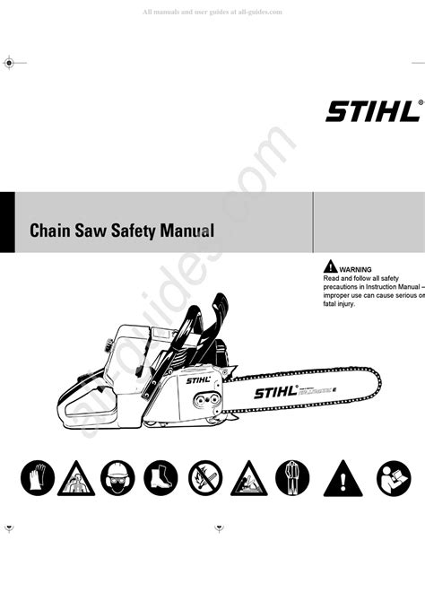 STIHL MS 171 SAFETY MANUAL Pdf Download | ManualsLib