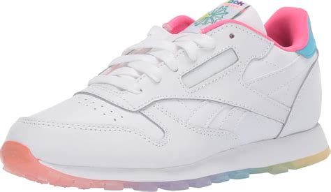 Amazon.com | Reebok Unisex Kids' Classic Leather Sneaker | Sneakers