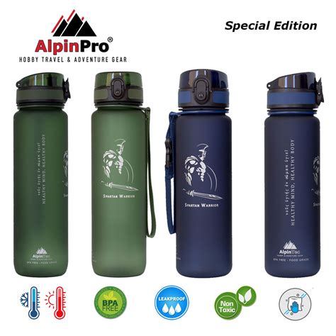 Water bottle 1000ml - AlpinPro - BPA free - Leakproof