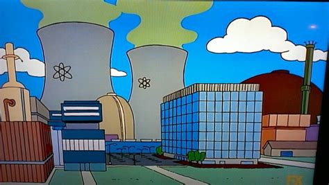 Springfield nuclear plant owned by Mr Burns | Simpsons art, Nuclear ...