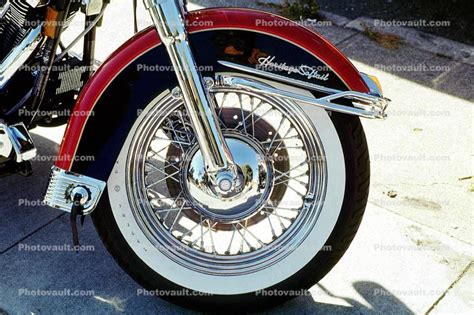 Heritage Softail, Harley-Davidson, Whitewall Tires, Photo