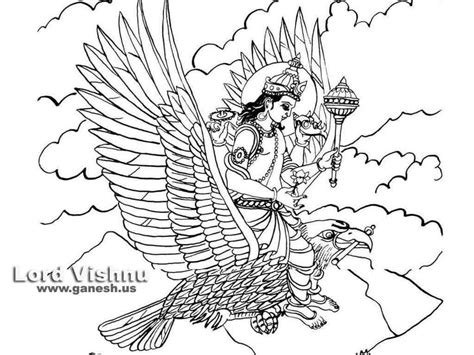 Vishnu Coloring Pages at GetDrawings | Free download