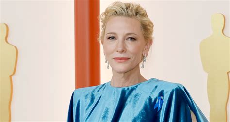 Best Actress Nominee Cate Blanchett Arrives at Oscars 2023 in Custom ...