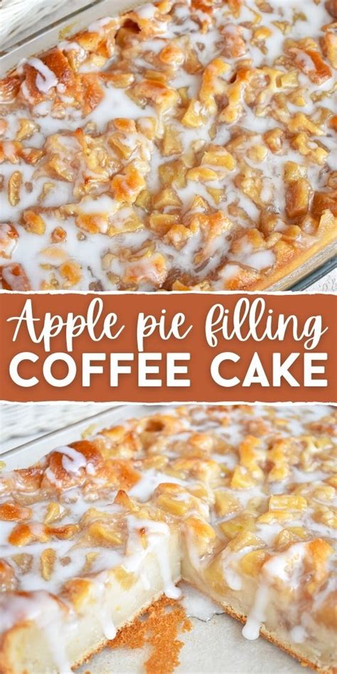 Easy Apple Pie Filling Coffee Cake | 100K Recipes