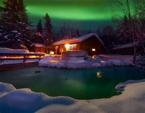 A Warm Winter Cabin-Chena Hot Springs, Alaska | Cold | Pinterest ...