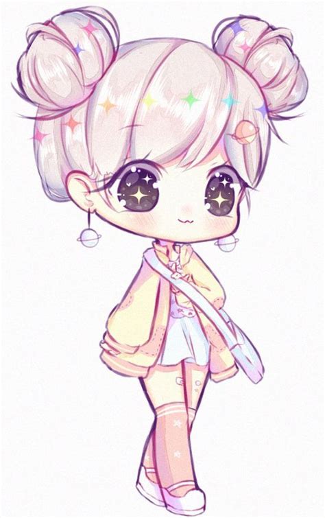 Những bức vẽ chibi dễ thương chibi cute drawings cho ngày cuối tuần vui vẻ