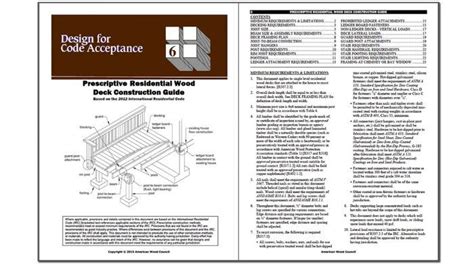 How to Design a Deck for Building Codes - Fine Homebuilding