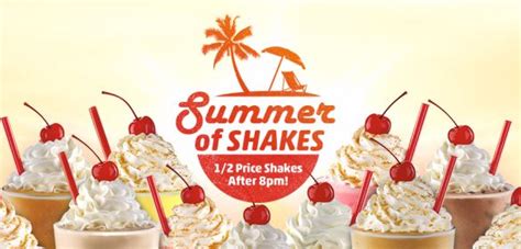 SONIC DRIVE-IN $$ Get 1/2 Price Ice Cream Shakes After 8pm! | Ice cream ...