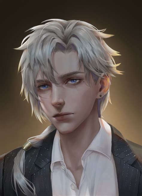 Huaixuan Xiang - Realistic Anime Male Headshot