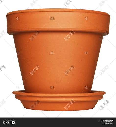 Empty Flower Pot Image & Photo (Free Trial) | Bigstock