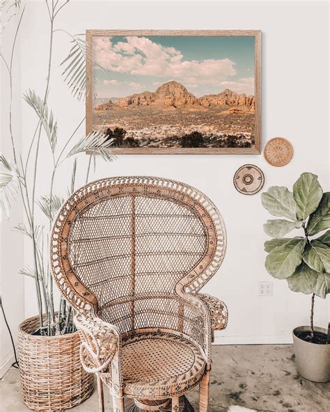 Sedona Print, Sedona Wall Art, Boho Wall Decor, Desert Mountain ...