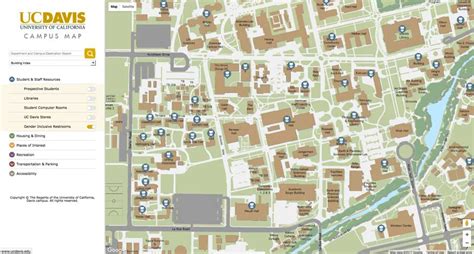 Uc Davis Campus Map - Map Of Aegean Sea