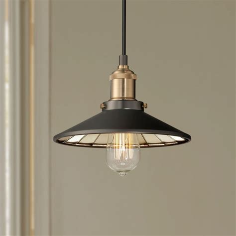 Franklin Iron Works Oil Rubbed Bronze Mini Pendant Light 8 3/4" Wide ...