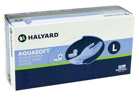 HALYARD AQUASOFT LARGE GLOVES / TRM Health Supplies