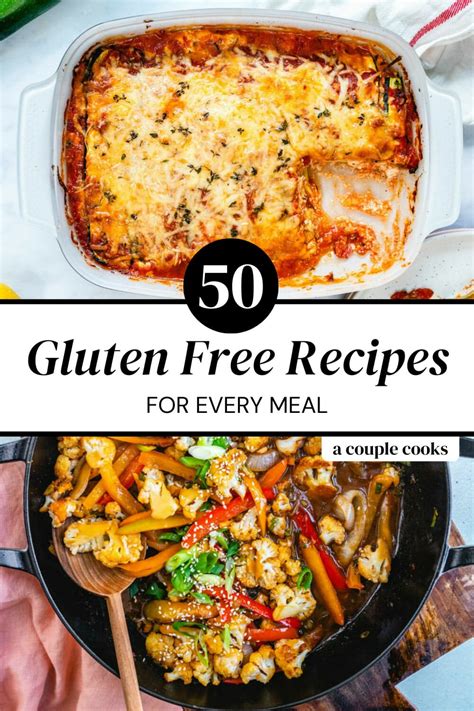 50 Gluten Free Recipes for Every Meal – A Couple Cooks