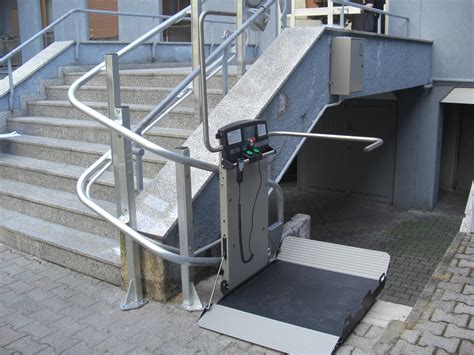 Inclined Curved Platform Wheelchair Lifts NI for Disabled Users