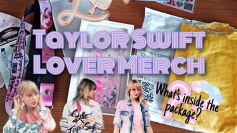 Taylor Swift Lover Merch - YouTube