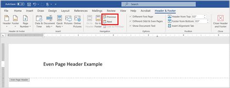 How to Insert Headers and Footers in Microsoft Word