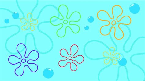 Download free spongebob background flower designs for your devices