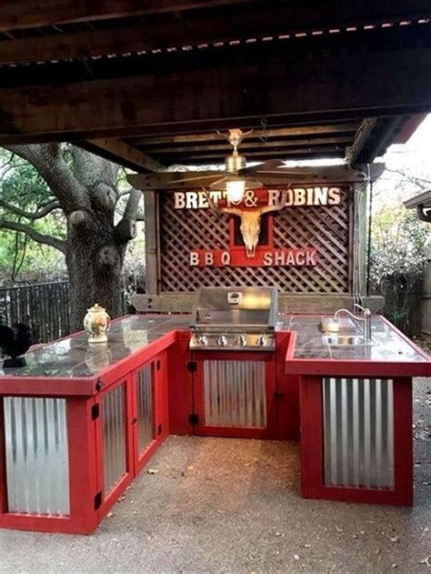 30+ Unusual DIY Outdoor Bar Ideas On A Budget | Outdoor kitchen decor ...