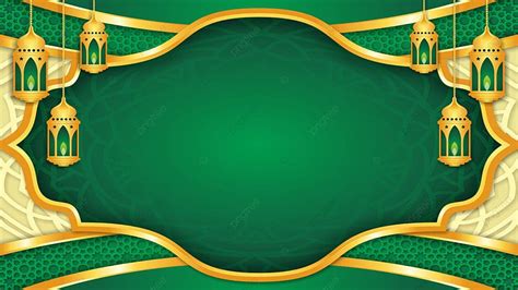 Maulid Green Background | Ramadan background, Poster background design ...