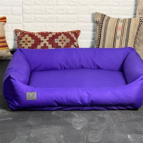 Purple Dog Bed - Etsy