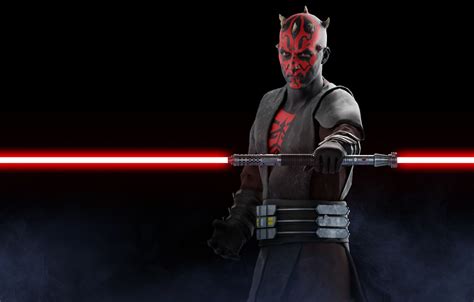 Darth Maul Lightsaber Wallpaper