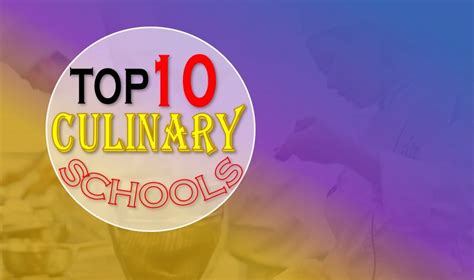 Top 15 Culinary Schools in the World – SOEG Consulting