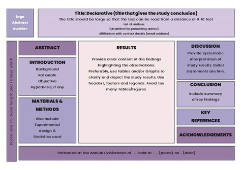 Free Editable Poster Presentation Examples | EdrawMax Online