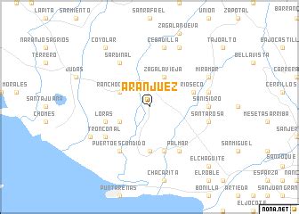 Aranjuez (Costa Rica) map - nona.net