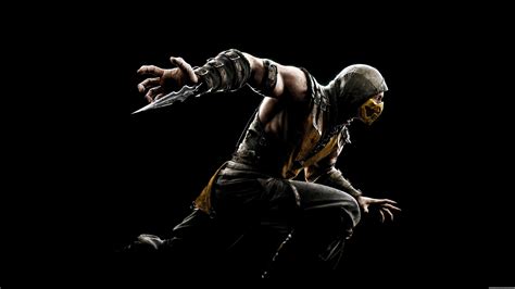 Mortal Kombat X Scorpion UHD 8K Wallpaper | Pixelz