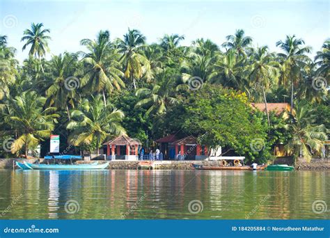 Lake Waterfront in Alappy in Kerala Editorial Stock Image - Image of ...