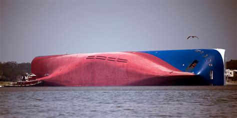 The cargo ship that mysteriously capsized off the coast of Georgia in ...