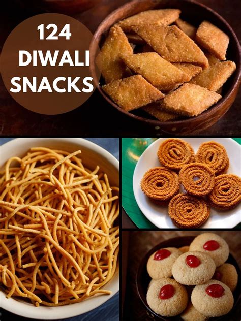 Diwali Snacks Recipes | 124 Diwali Food Recipes