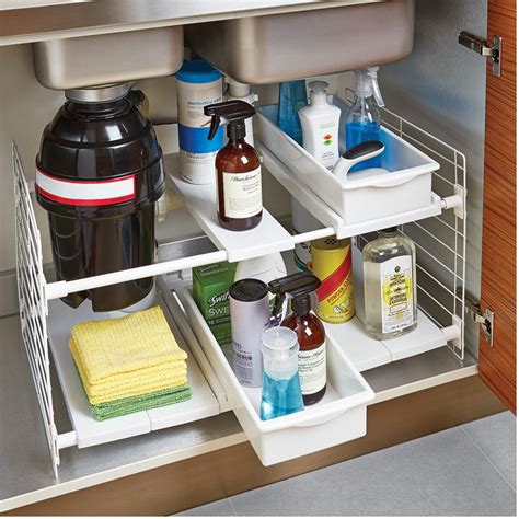 Kitchen Sink Storage Solutions - Kitchen Ideas