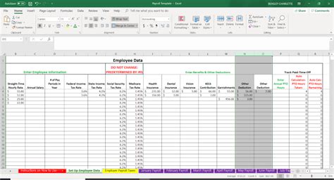 How to Do Payroll in Excel [+ Free Template] - Best Practice in HR