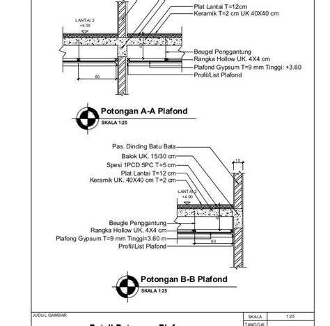 Newest Detail Plat Lantai Bondek Dwg Pondasi Beton Pondasi Beton Bila ...