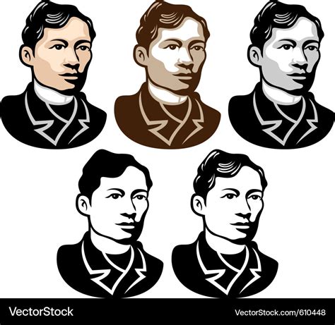 Jose rizal Royalty Free Vector Image - VectorStock