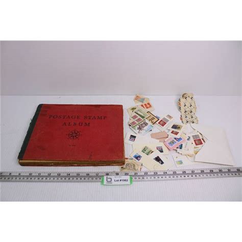 Stamp Collector Album + Stamps - Bodnarus Auctioneering