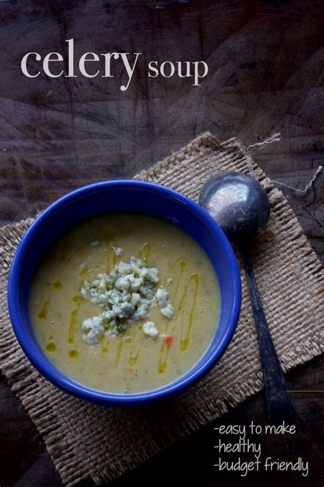 celery soup - The Culinary Chase