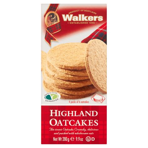 Walkers Highland Oatcakes 280g by British Store Online